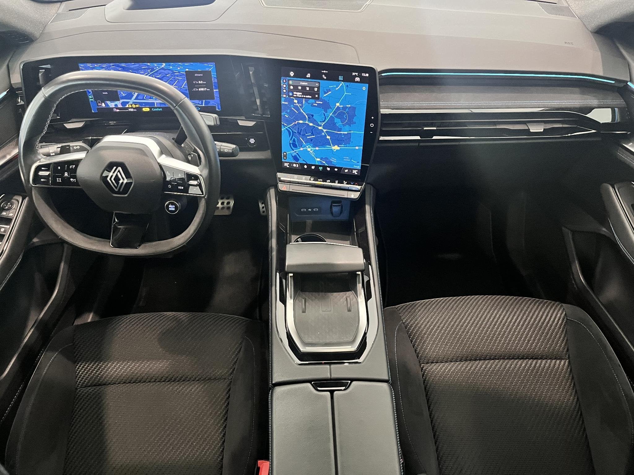Renault Austral 1.2 E-Tech full hybrid 200 Iconic Esprit Alp, Auto's, Gebruikt, 1199 cc, Blauw, Origineel Nederlands
