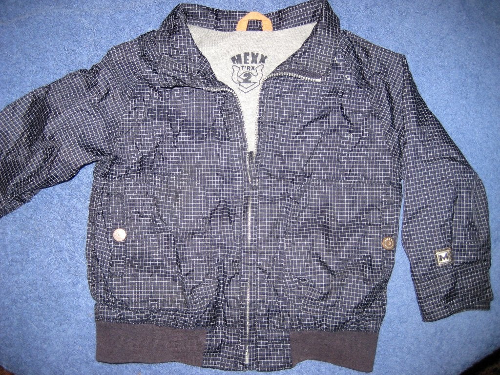 Blauw MEXX jasje, 86, Ophalen of Verzenden, Zo goed als nieuw, Jongetje, Jasje
