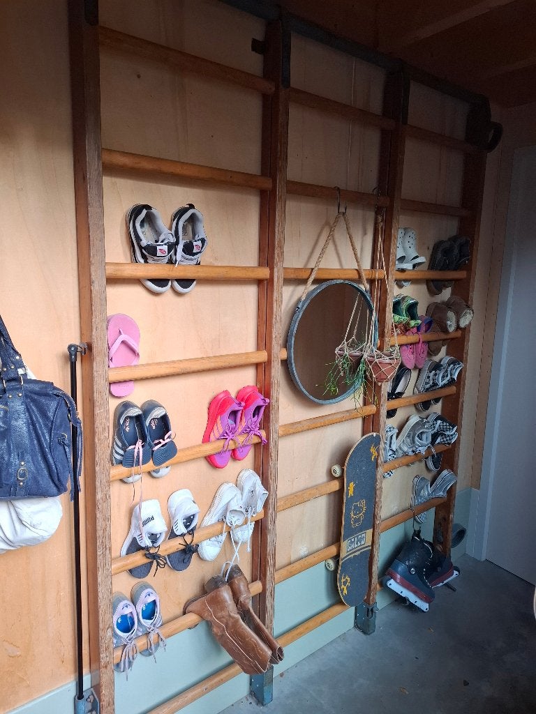 Vintage klimrek - veelzijdig te gebruiken!, Huis en Inrichting, Ophalen, Gebruikt, Bruin, Vintage