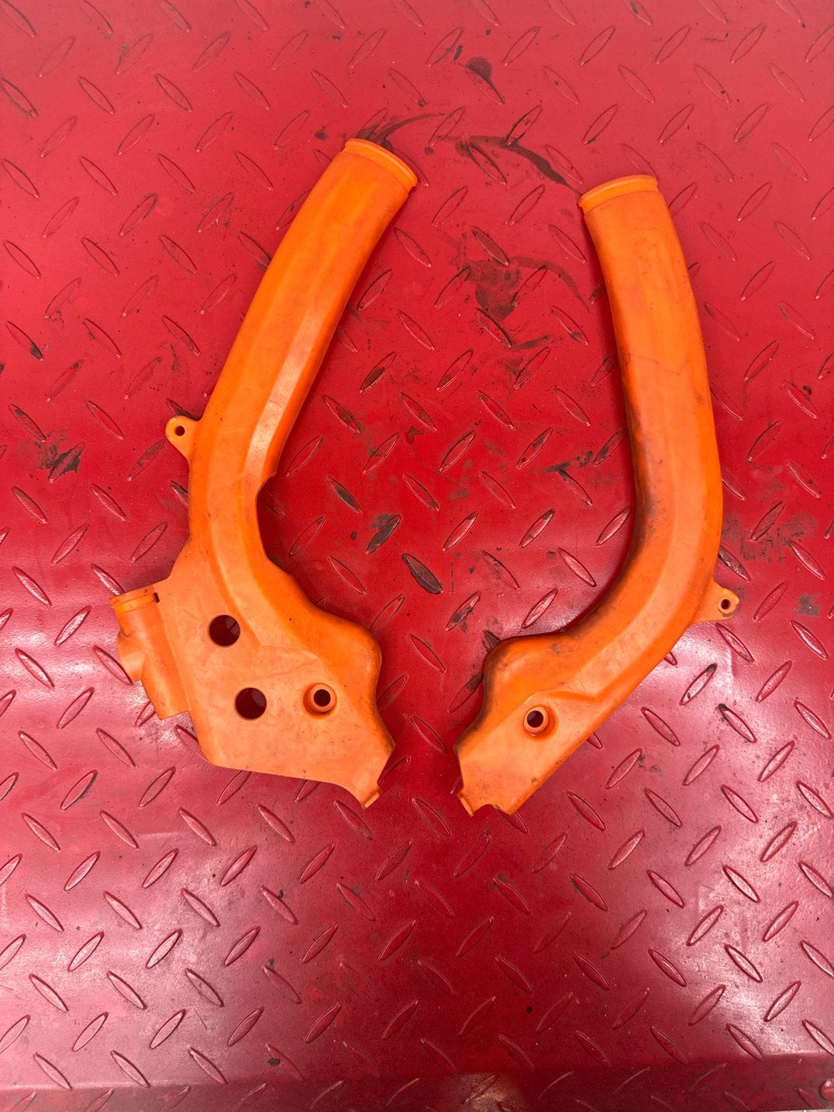 KTM Frame Protectors - Oranje Framebeschermers, Ophalen of Verzenden