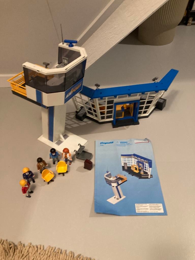 Playmobil luchthaven set, Kinderen en Baby's, Speelgoed | Playmobil, Ophalen, Zo goed als nieuw