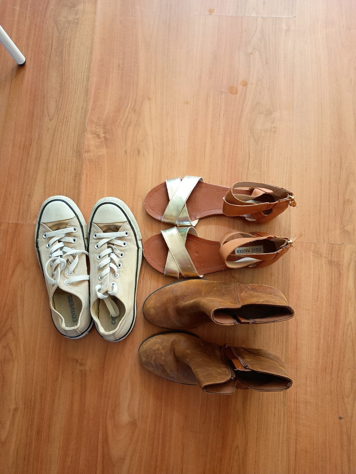 Merkschoenen Pakket 3 Paren - Maat 37 (Clarks, Converse..., Bruin, Lage of Enkellaarzen, Ophalen of Verzenden, Zo goed als nieuw
