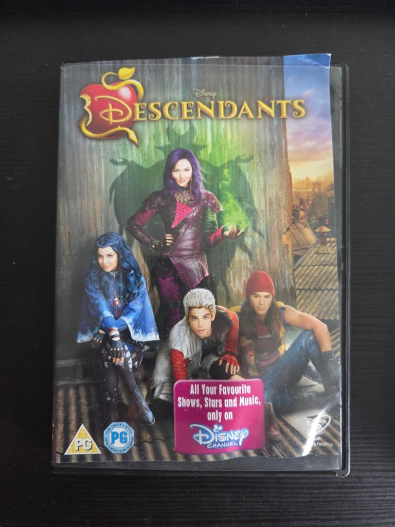 Disney Descendants DVD - Avontuurlijke Musicalfilm, Ophalen, Avontuur, Zo goed als nieuw, Vanaf 6 jaar