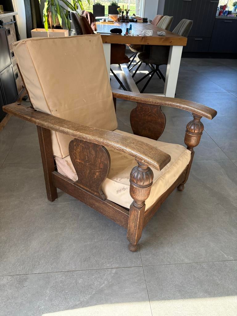 Vintage rokersstoel - opknapper, Ophalen