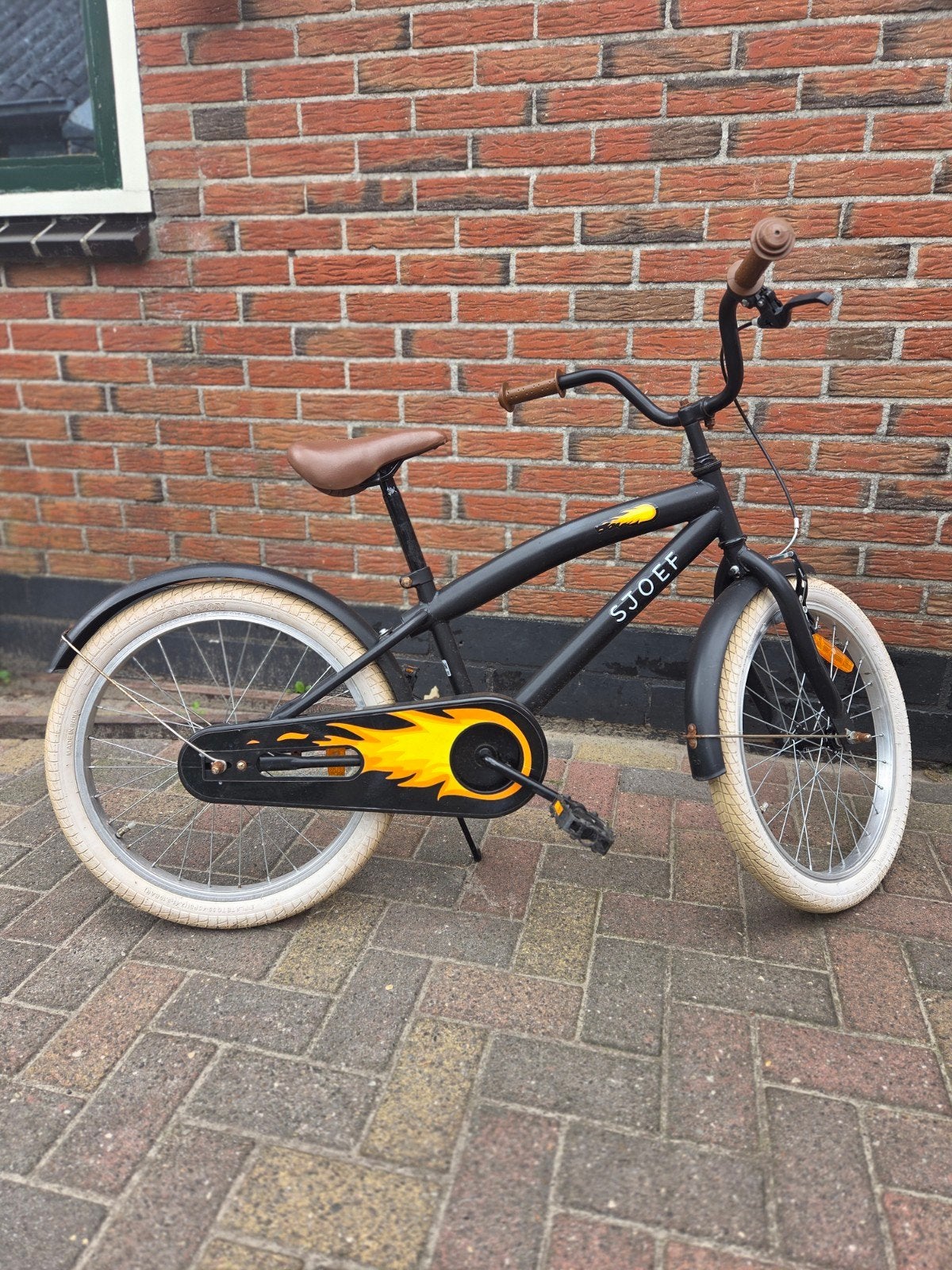 SJOEF kinderfiets 20 inch - Zo goed als nieuw, Ophalen