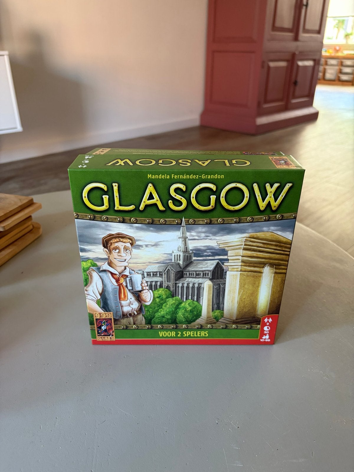 Glasgow bordspel - Strategisch spel voor 2 spelers, Een of twee spelers, Ophalen of Verzenden, Zo goed als nieuw