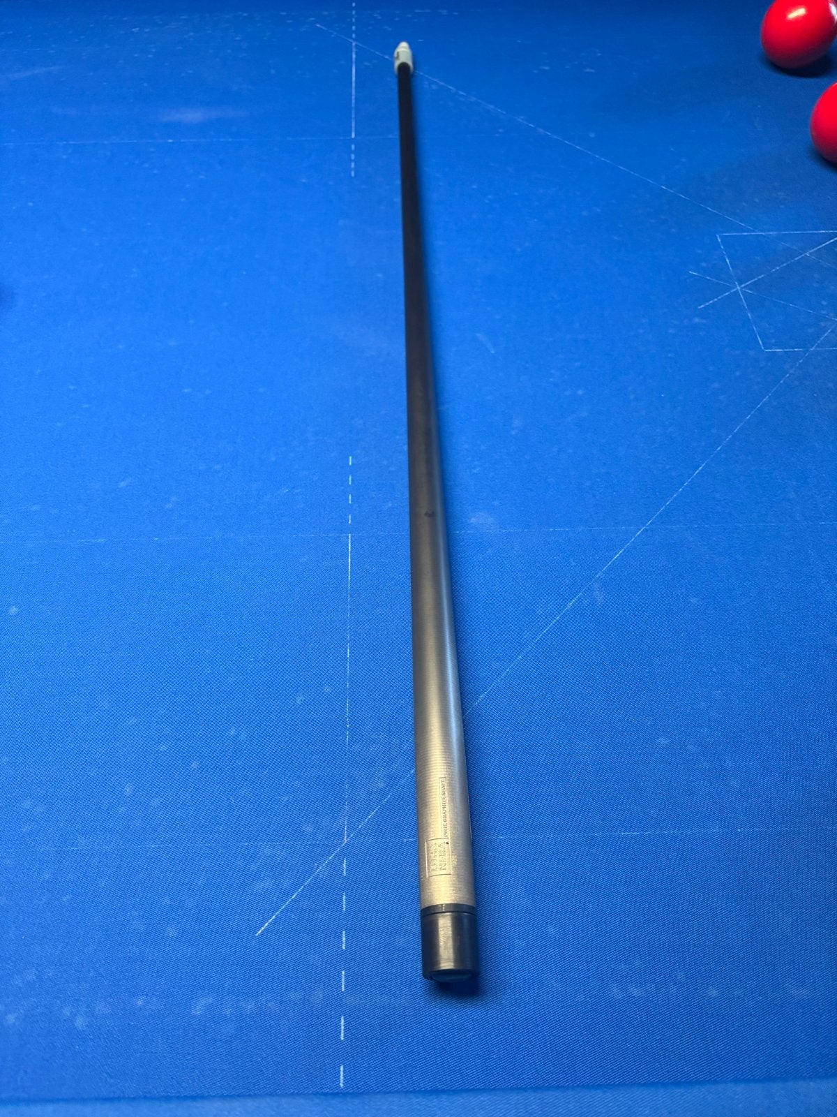 Luna Nera Biljartkeu - 71cm, 11.8mm top, 127 gram, Sport en Fitness, Biljarten en Poolen, Ophalen of Verzenden, Gebruikt, Keu of Ballen