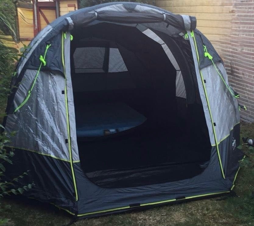 Easy air summer tent (Max. 4 personen) Obelink, Caravans en Kamperen, Tenten, Ophalen, Gebruikt, Tot en met 4
