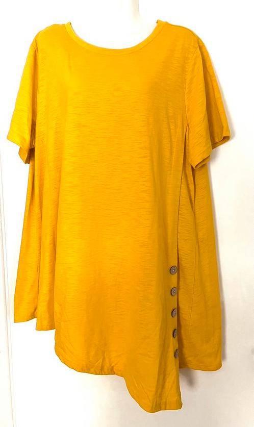 Shein curve tuniek maat 48 [vj], Ophalen of Verzenden, Nieuw, Maat 46/48 (XL) of groter, Geel