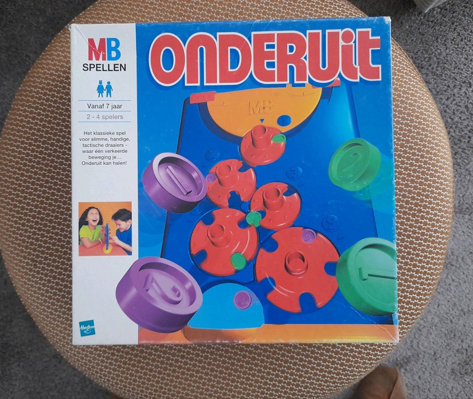 Onderuit ! van MB, Een of twee spelers, Ophalen of Verzenden, Gebruikt, MB