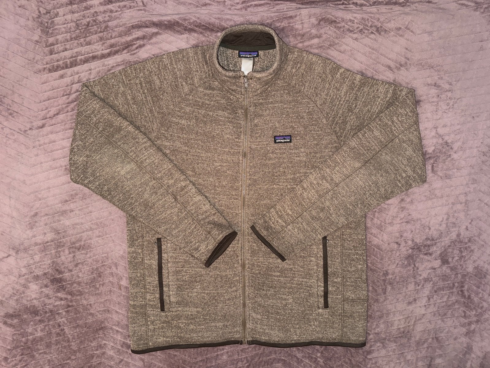 Patagonia Better Sweater Full Zip Fleece Jacket, Ophalen of Verzenden, Gedragen, Maat 52/54 (L), Bruin