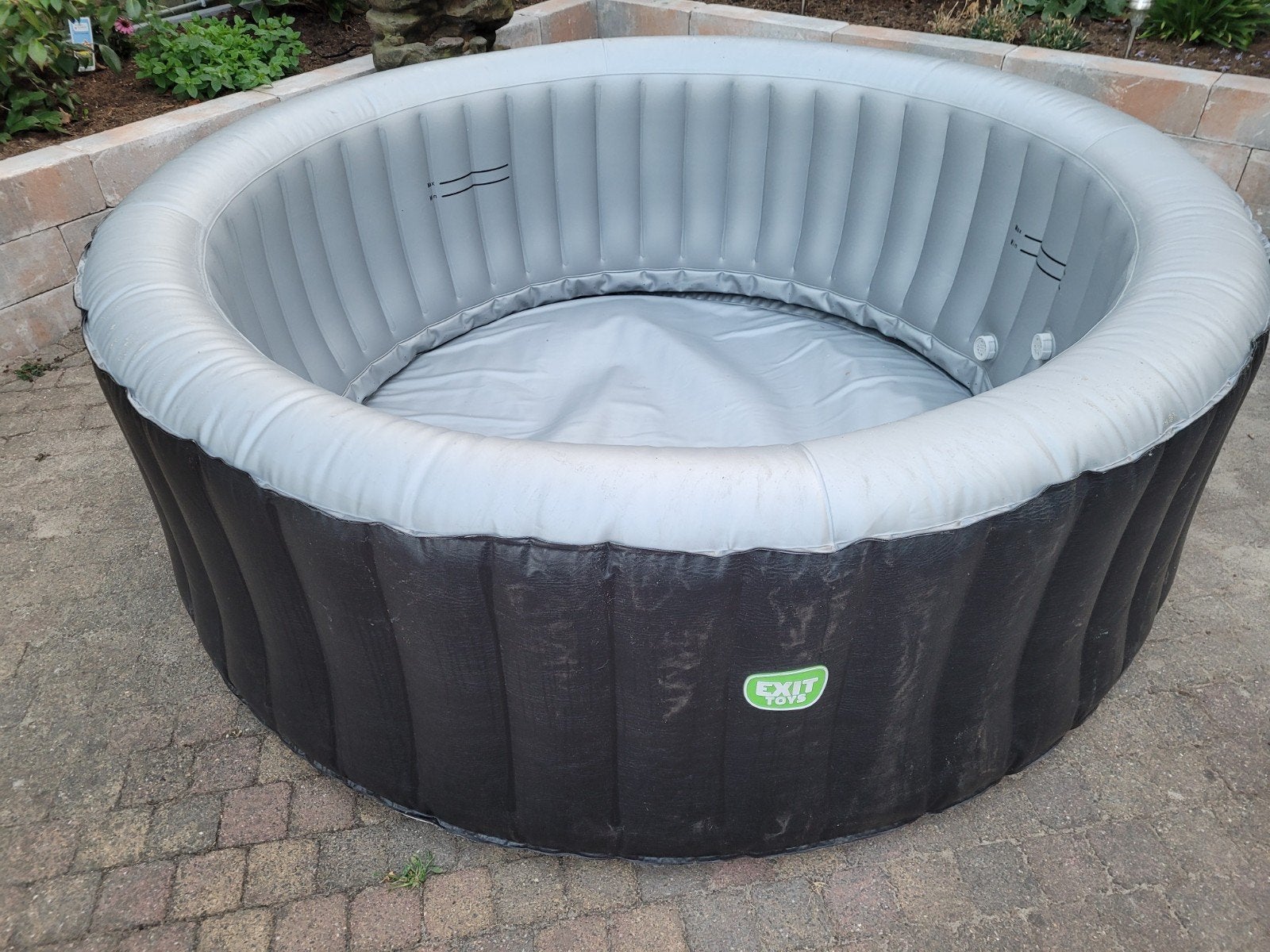 Exit toys classic spa 4 pers., Ophalen, Zo goed als nieuw, Afdekzeil, Opblaasbaar