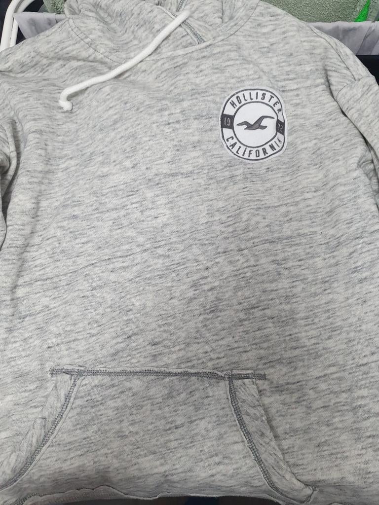 Hollister hoodie maat M, Maat 48/50 (M), Ophalen of Verzenden, Zo goed als nieuw, Grijs