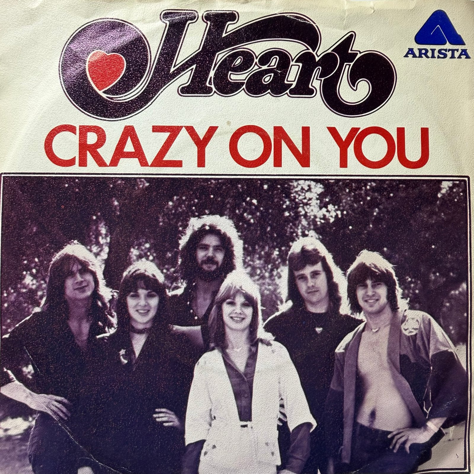 Heart - Crazy On You (Vinyl Single), Ophalen of Verzenden, Gebruikt, 7 inch, Rock en Metal