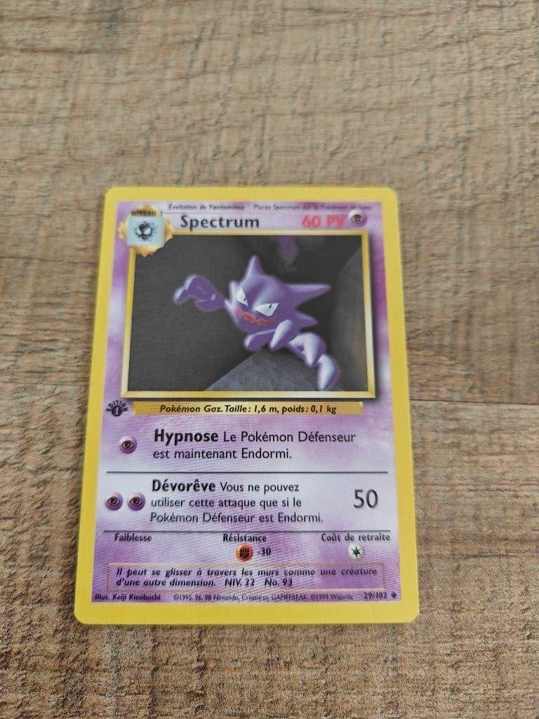 Haunter base set 1999 first edition Frans, Ophalen of Verzenden, Zo goed als nieuw
