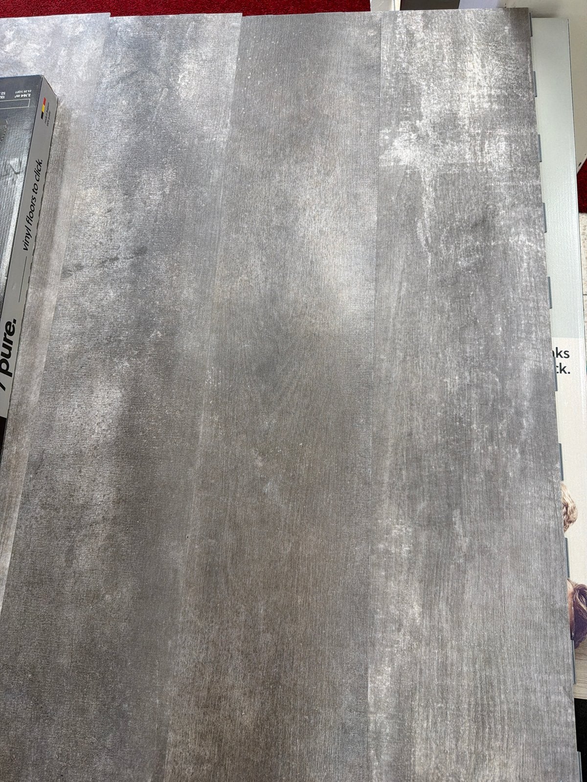 Berry Alloc klik PVC rechtestrook - Intense Grey, Ophalen, Nieuw, 50 tot 75 m², Overige typen