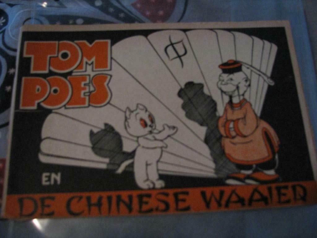 stripboek Tom Poes en de Chinese Waaier- 1948 eerste druk., Boeken, Stripboeken, Ophalen of Verzenden