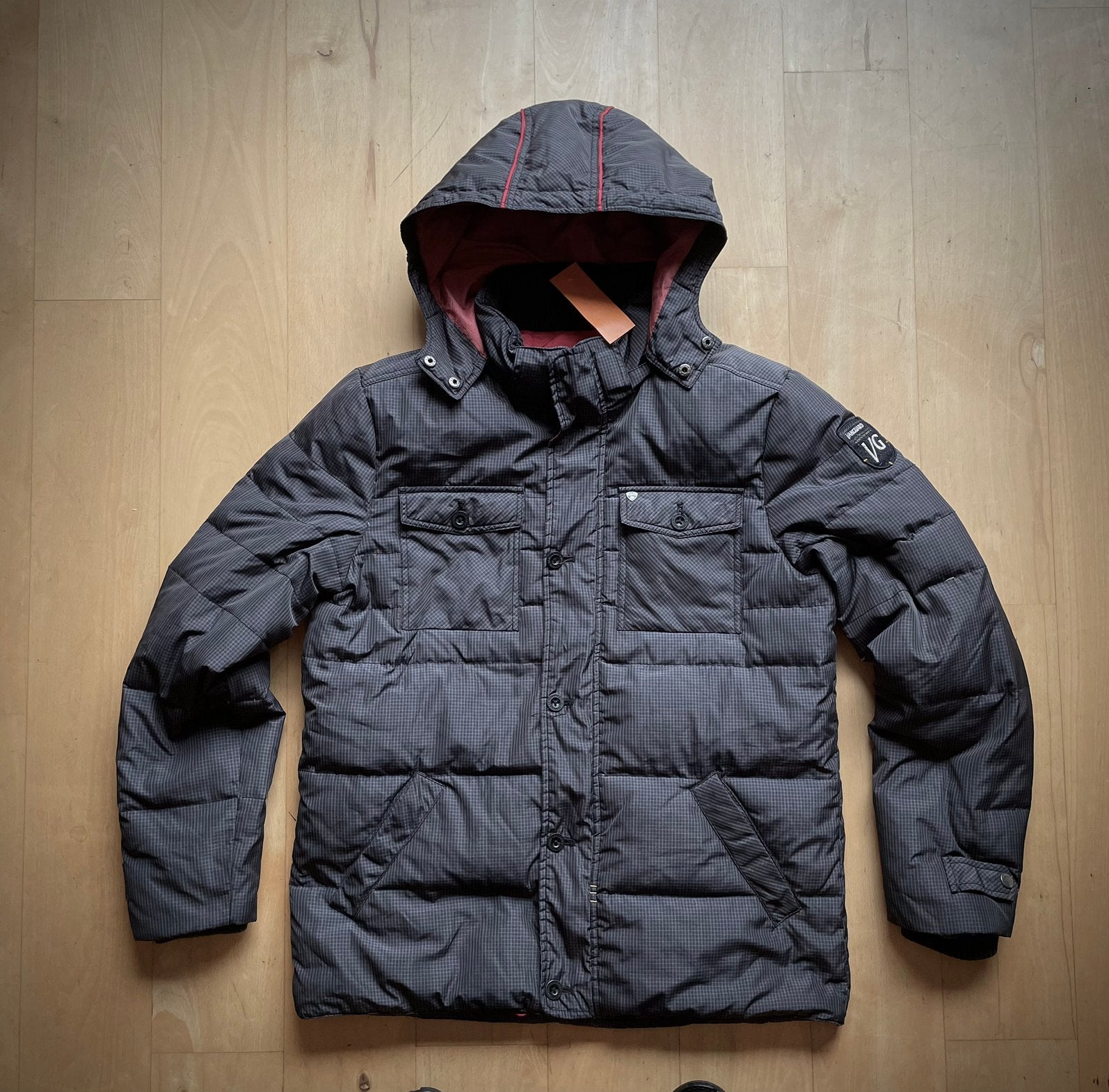 Vanguard High Tech Comfort winter ( ski ) jas jack grijs XL, Kleding | Heren, Ophalen of Verzenden, Maat 56/58 (XL), Grijs
