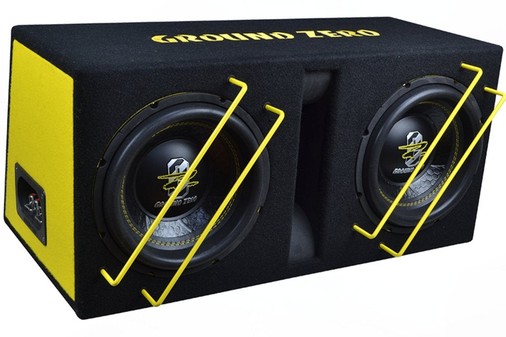 Zware Ground Zero GZIB 2.10SPL Subwoofer Kist 1400W/1000Wrms, ., Nieuw, Ophalen of Verzenden, .