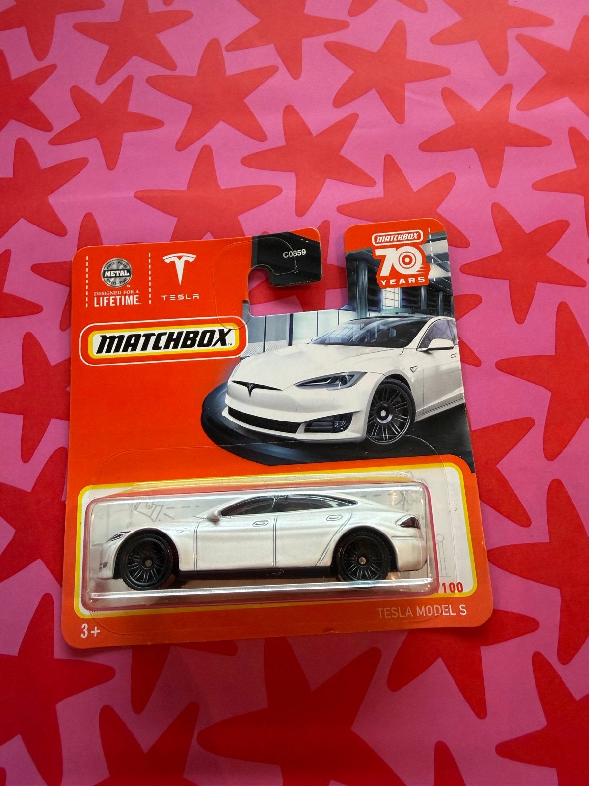 Matchbox Tesla Model S - Nieuw in verpakking, Ophalen of Verzenden, Nieuw, Auto