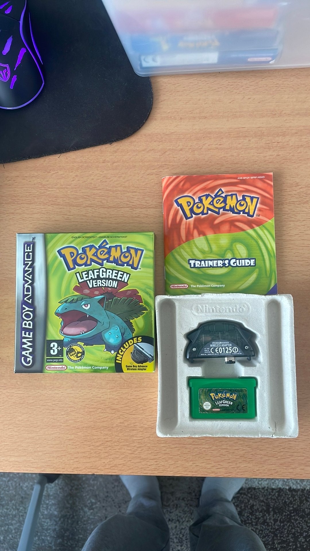 Pokemon leafgreen gameboy advance, Spelcomputers en Games, Avontuur en Actie, 1 speler, Ophalen of Verzenden, Zo goed als nieuw