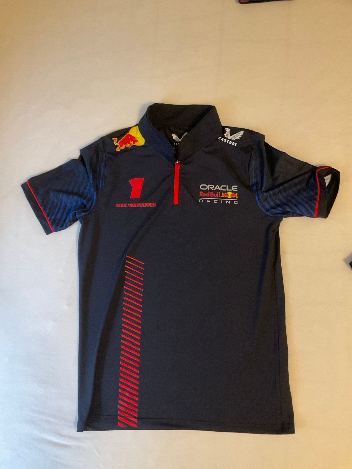 Castore Max Verstappen Red Bull Racing 2023 Shirt Maat 164, Kinderen en Baby's, Ophalen of Verzenden, Zo goed als nieuw, Jongen