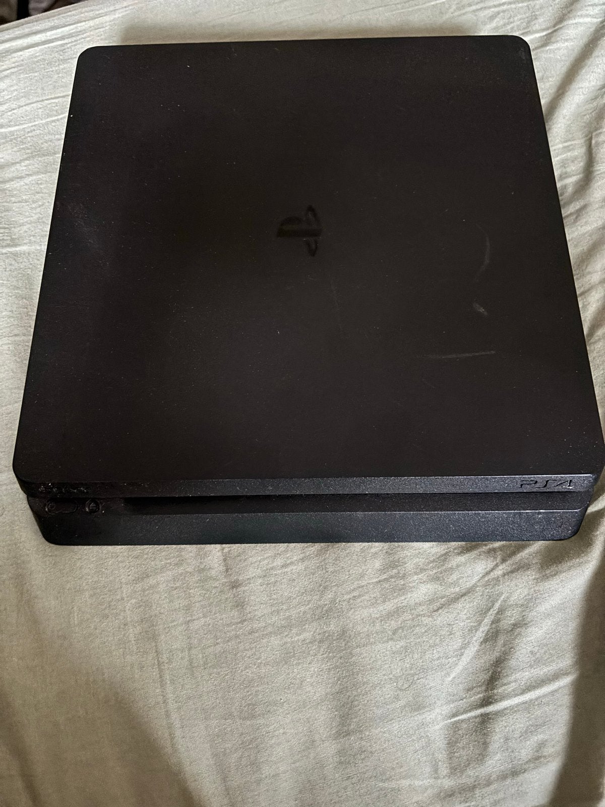 PlayStation 4 Slim met 1 controller en kabels, Ophalen of Verzenden, Gebruikt, Met 1 controller, Slim