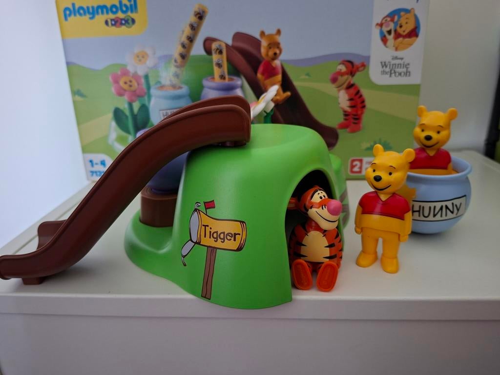 Playmobil Winnie de Poeh sets 71317 & 71318 compleet, Ophalen, Zo goed als nieuw