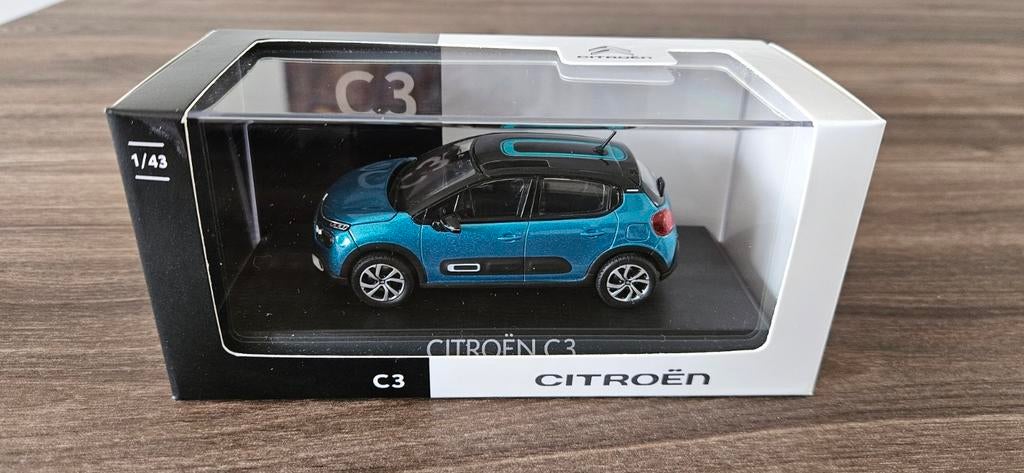 Norev Citroën C3 modelauto 1:43, Ophalen of Verzenden, Auto, Norev