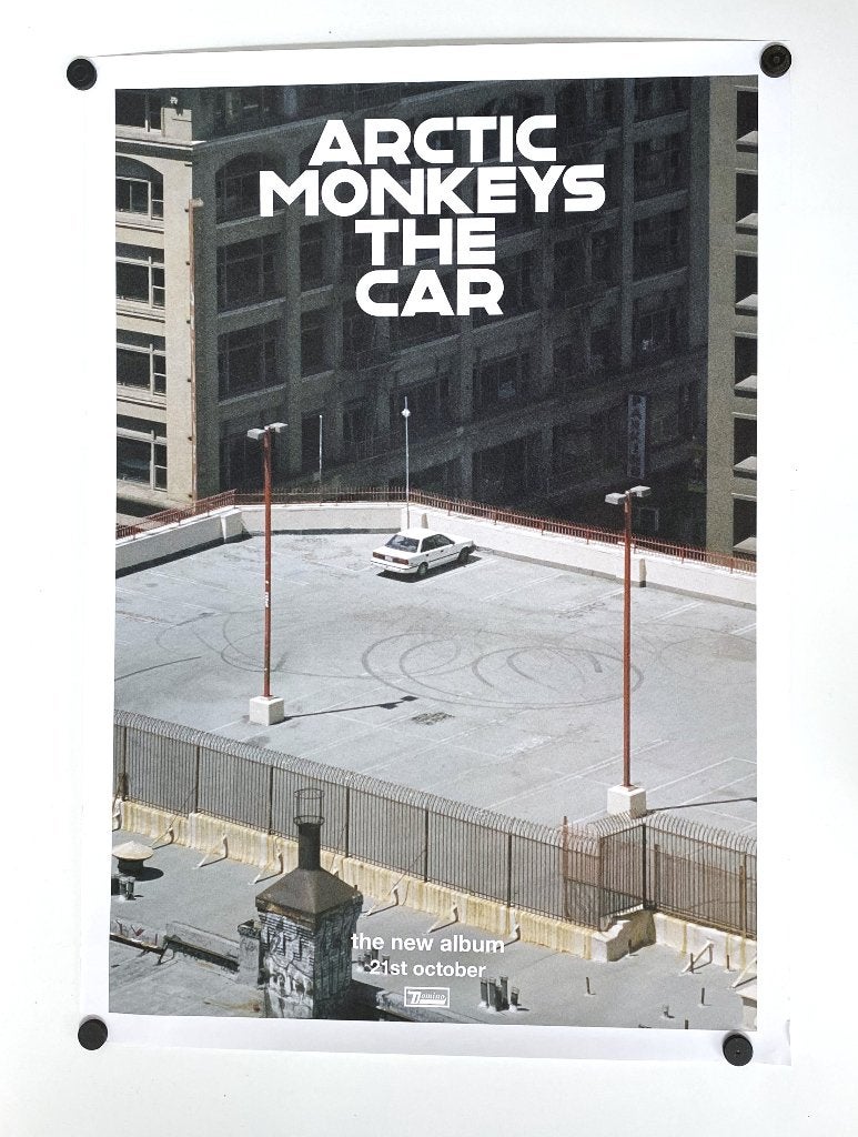 Arctic Monkeys – The Car poster., Verzenden, ., Zo goed als nieuw, Arctic Monkeys