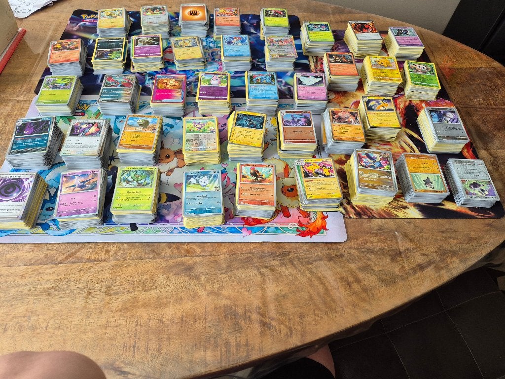 Unieke bulk partij van 5000 pokemon kaarten., Ophalen of Verzenden, Nieuw, Meerdere kaarten