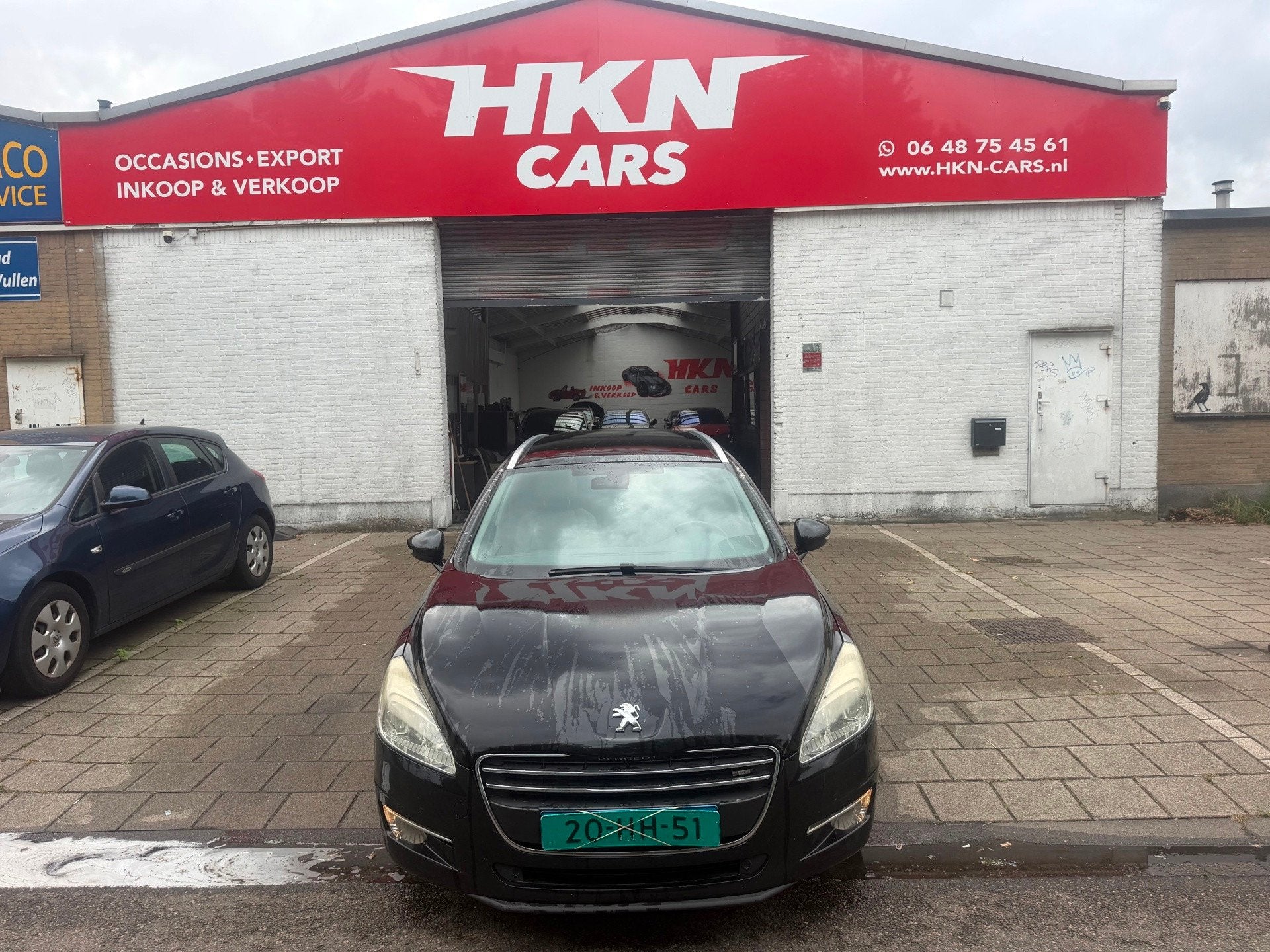 Peugeot 508 SW 1.6 e-HDi Executive bj 2011 pano leer navi, Auto's, Euro 5, Gebruikt, 4 cilinders, Zwart