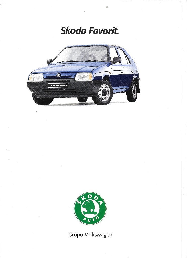 SKODA FAVORIT / FORMAN, Ophalen of Verzenden, Zo goed als nieuw, Overige merken