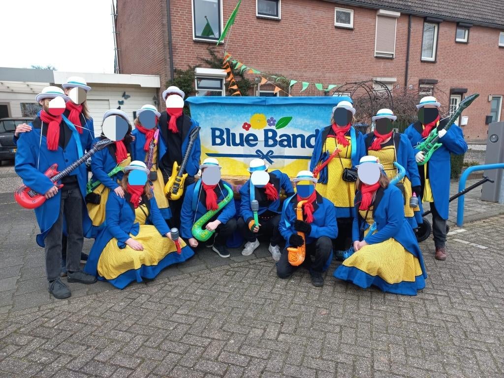 loopgroep carnaval, Carnaval, Maat 46/48 (XL) of groter, Ophalen of Verzenden, Zo goed als nieuw