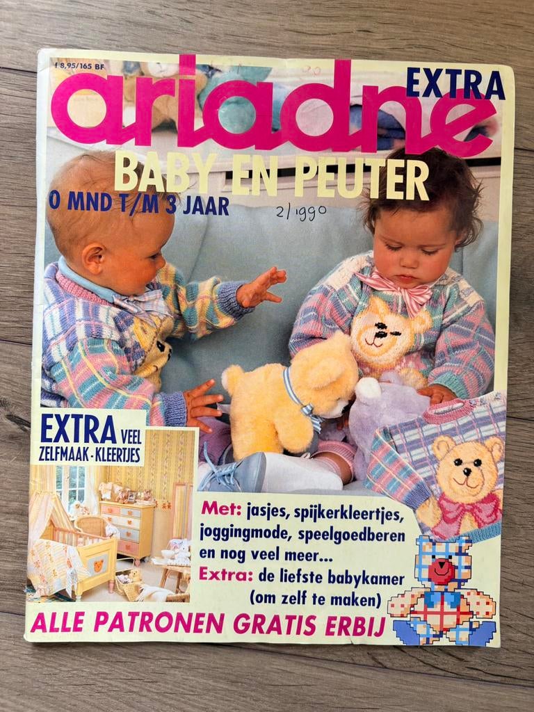 Ariadne baby en peuter nr 2 1990, Ophalen of Verzenden, Zo goed als nieuw, Breien of Haken, Overige typen