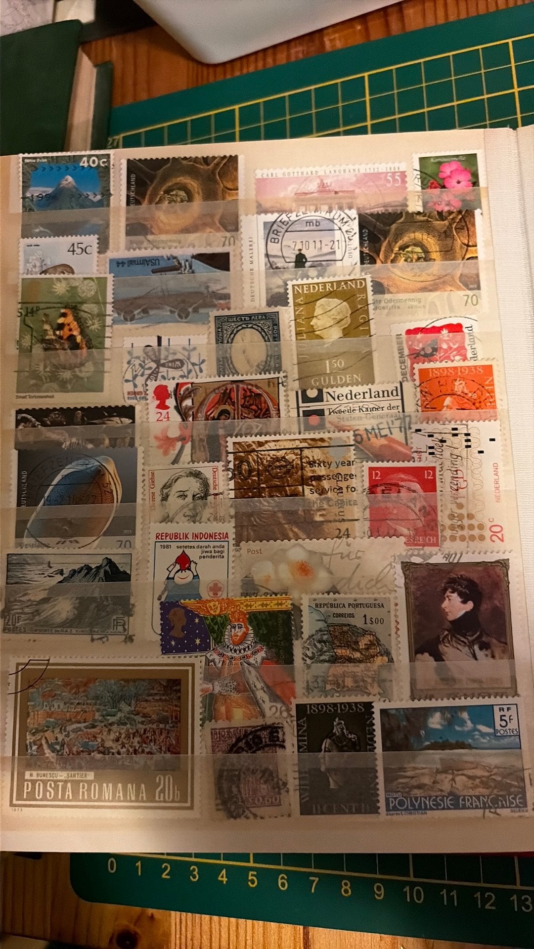 Leuke postzegels wereld R18, Verzenden, Buitenland