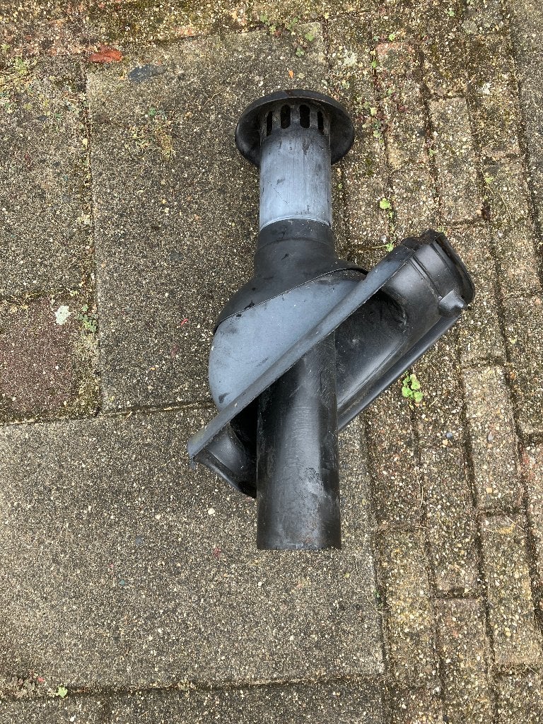 ubbink pijp dakpan uitlaat kunststof dakdoorvoer, Ophalen of Verzenden, Afzuiger
