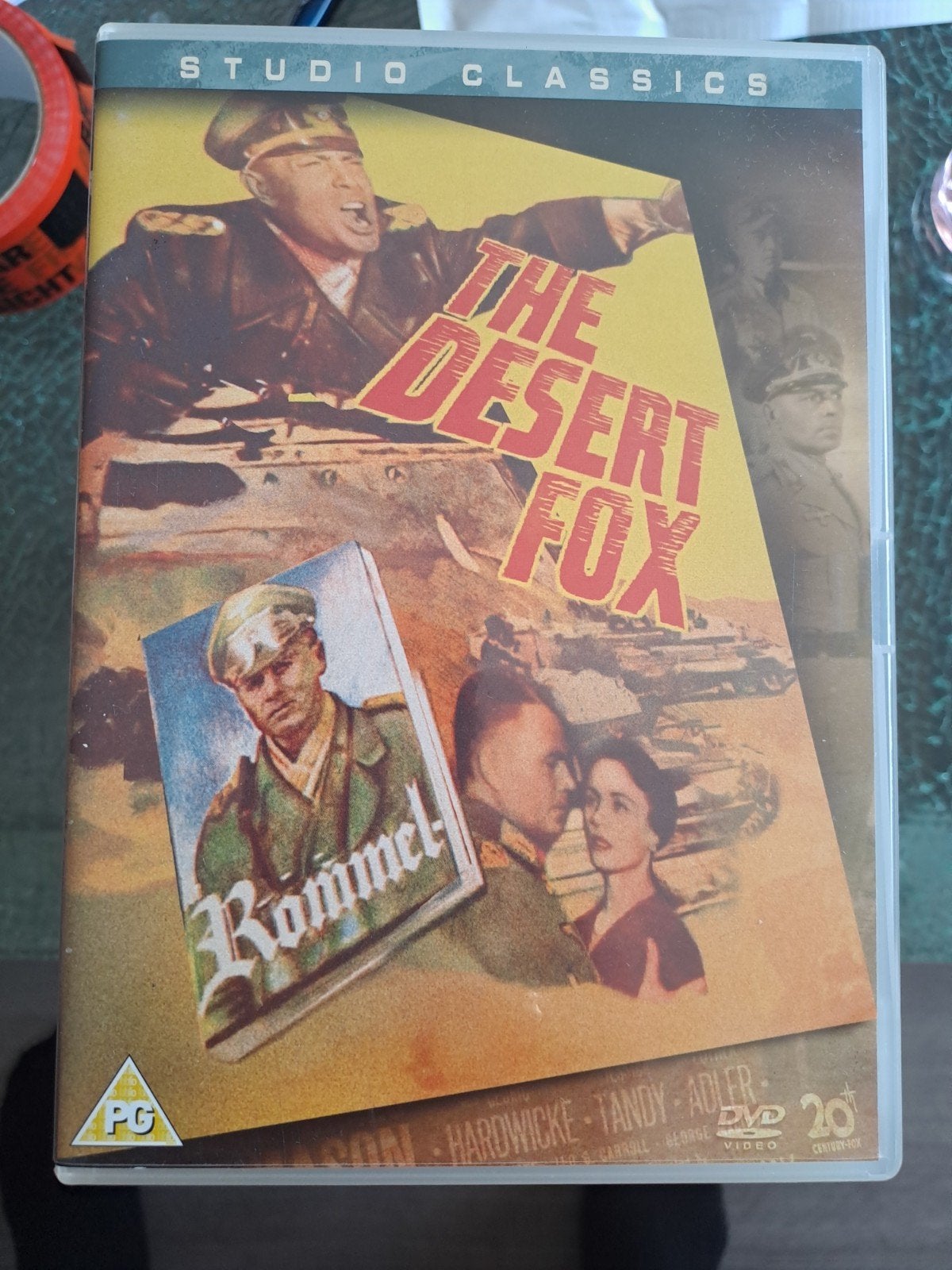 The desert fox (dvd), Verzenden, Zo goed als nieuw, Actie en Avontuur, Alle leeftijden