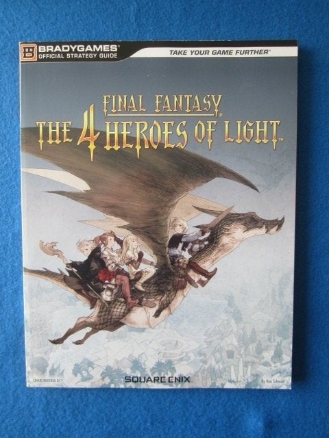 Final Fantasy heroes of light strategy guide hintboek (DS), Spelcomputers en Games, 1 speler, Ophalen of Verzenden, Zo goed als nieuw