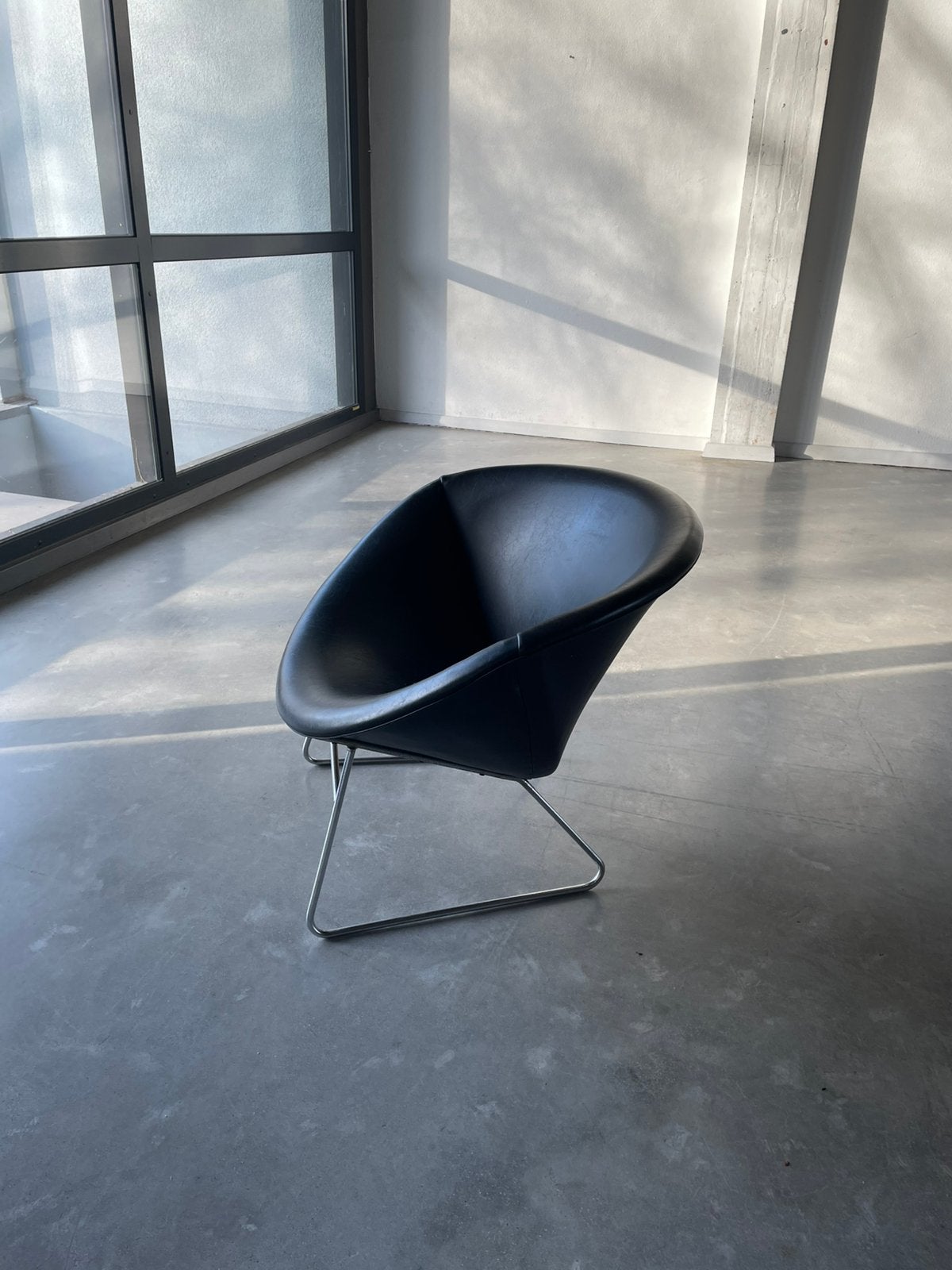 Vintage cocco rudolf wolf rohe jaren 50 skaileder zwart, Huis en Inrichting, Ophalen, Minder dan 50 cm, ., 2de hands