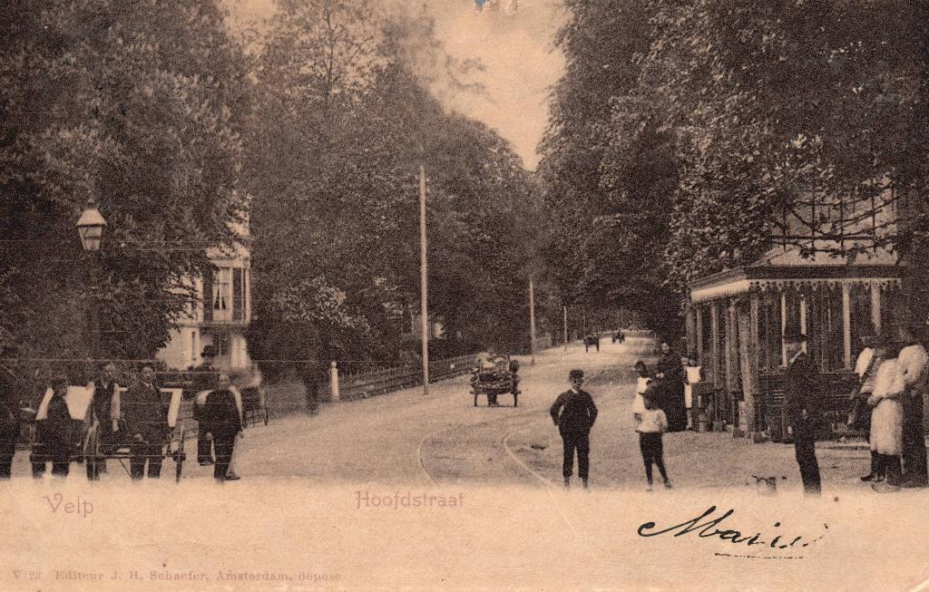 Velp, Hoofdstraat (1902) 131272, Ophalen of Verzenden, Voor 1920, Gelopen, Gelderland