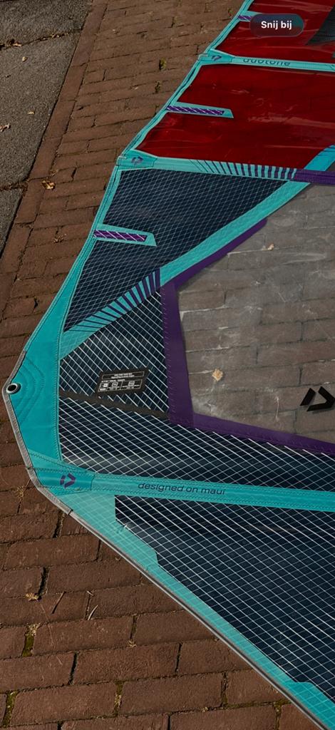 Duotone Duke 4.2 Windsurfzeil, 3.5 tot 5 m², Ophalen of Verzenden, Zo goed als nieuw, Zeil