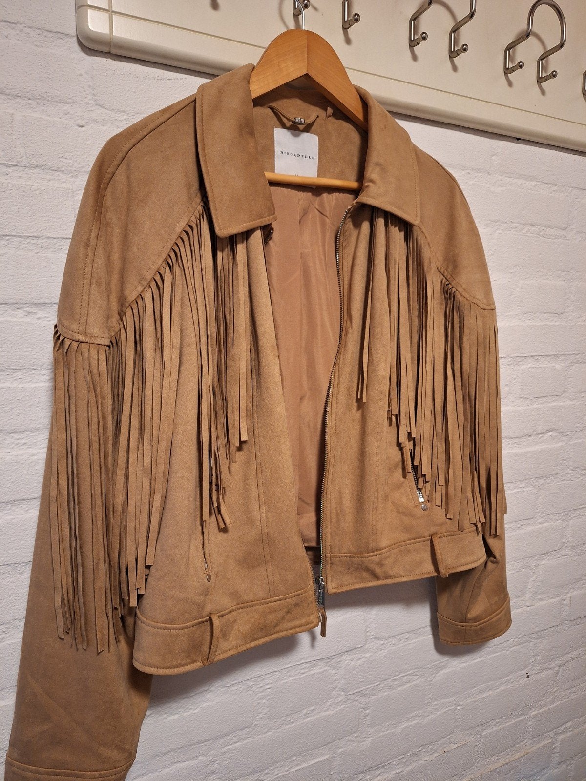 Nieuw!!  Gevoerd Westernjasje, Kleding | Dames, Jassen | Zomer, Ophalen of Verzenden, Nieuw, Maat 42/44 (L), Bruin
