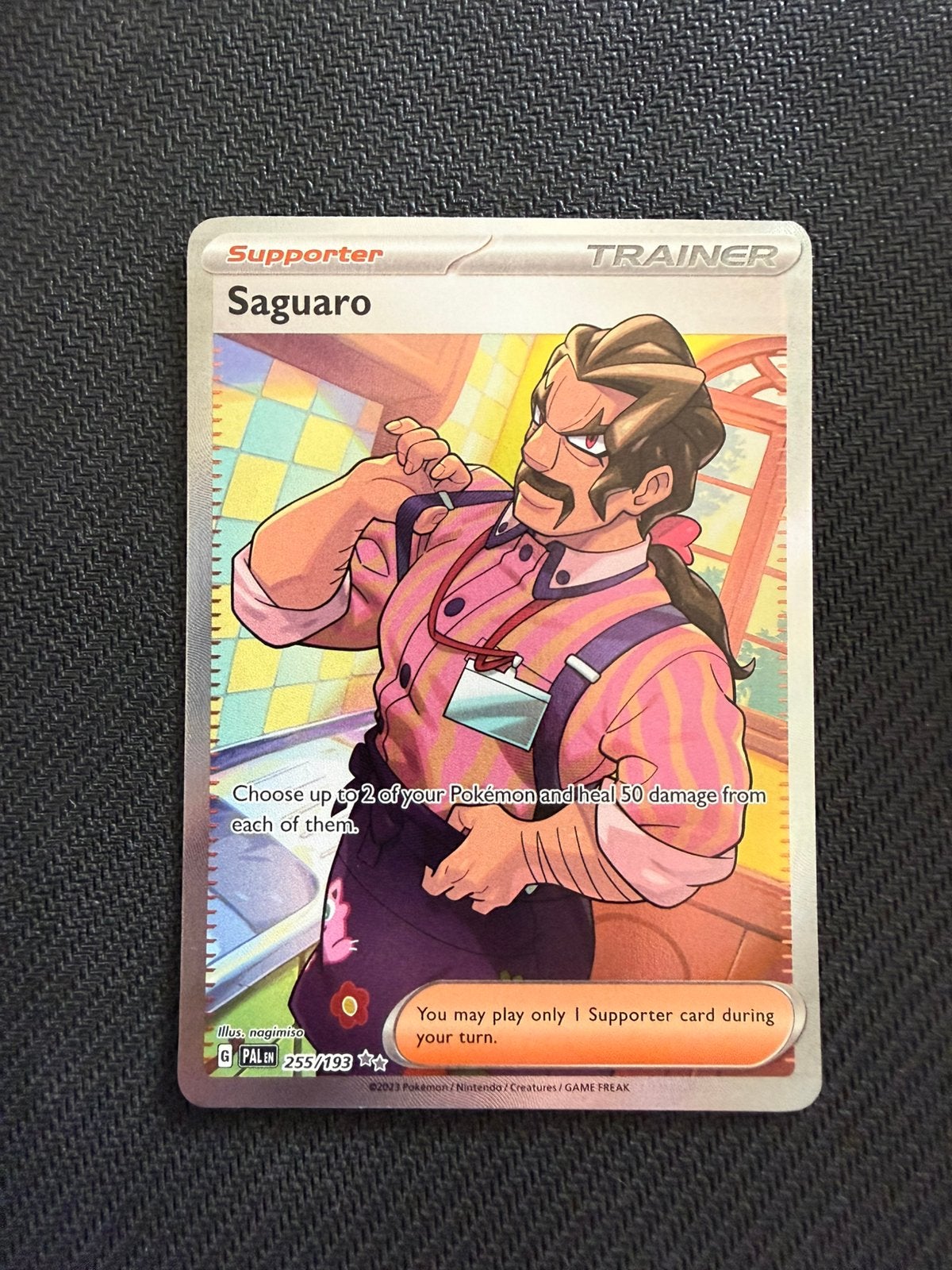 Saguaro 255/193 Paldea Evolved Pokemon, Ophalen, Nieuw, Losse kaart