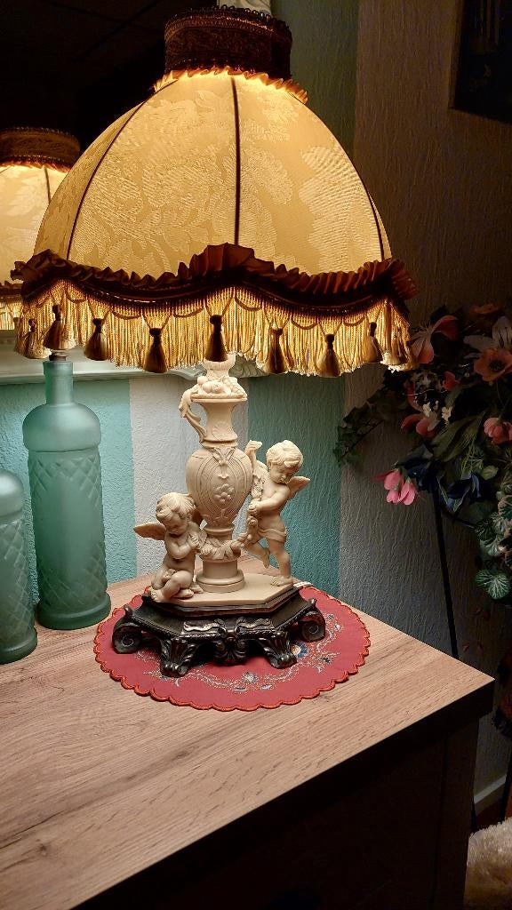 schemerlamp van a santini, Antiek en Kunst, Overige onderwerpen, 50 - 100 cm, Composieten, Europa