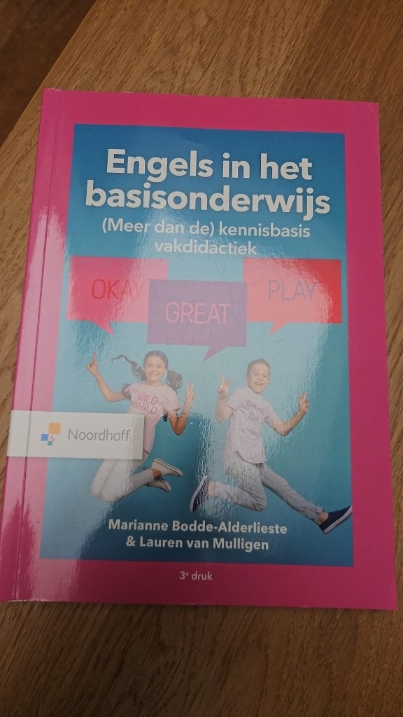 Engels in het Basisonderwijs, Boeken, Studieboeken en Cursussen, Zo goed als nieuw, Marianne Bodde-Alderlieste, Beta, HBO