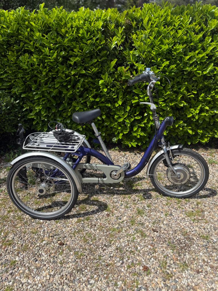 Nette elektrische van Raam Midi driewielfiets goede staat, Fietsen en Brommers, Ophalen of Verzenden, Gebruikt, Schijfrem