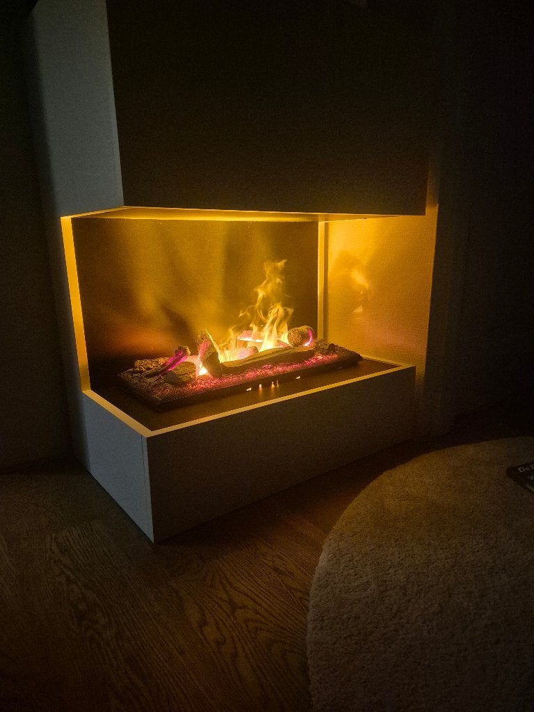 Elektrische openhaard met dimplex Optimyst, Ophalen, Nieuw, Vrijstaande haard, Elektrische haard