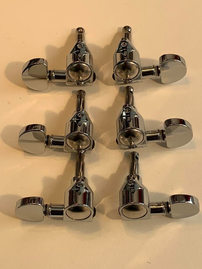 Tuners 3R/3L  Grover style voor o.a. Les Paul, SG, Muziek en Instrumenten, Instrumenten | Onderdelen, Ophalen of Verzenden, Nieuw
