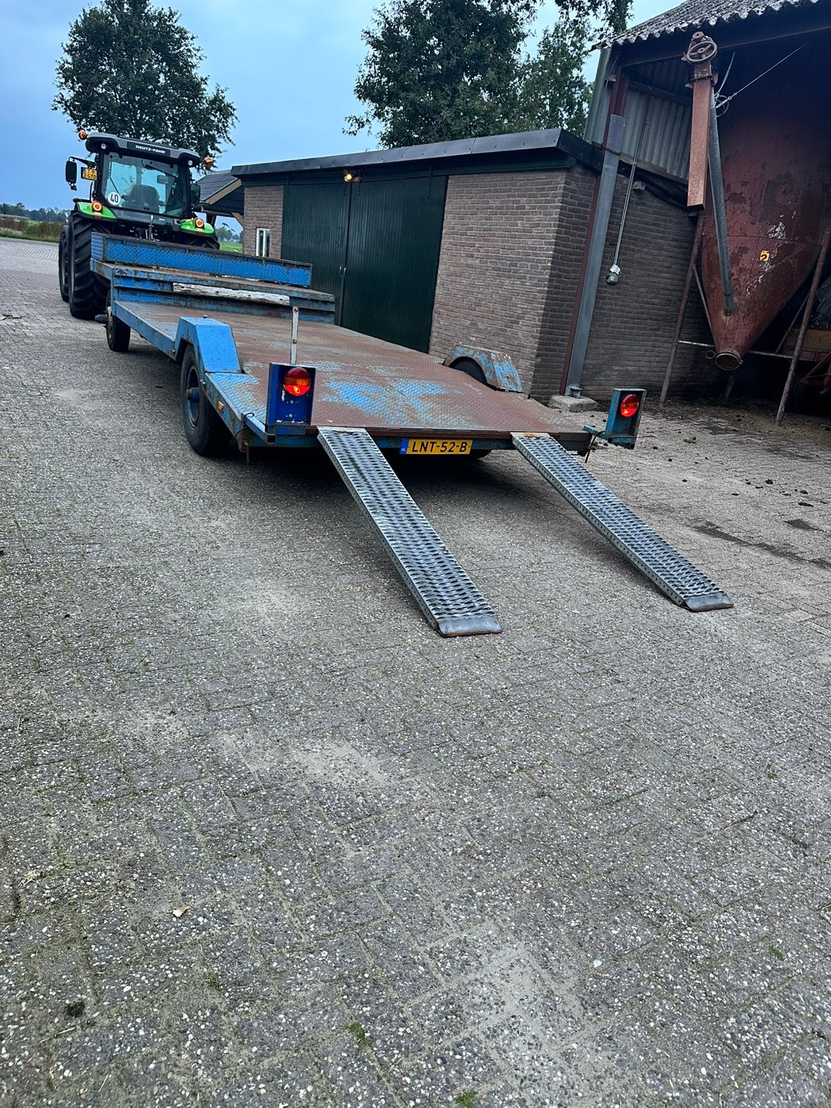 Draco Dieplader 7 ton | LAGE OPRIJHOOGTE, Ophalen of Verzenden, Transport